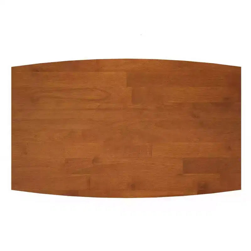 Tierney Mid-Century Rectangle Dining Table Teak Brown - WyndenHall