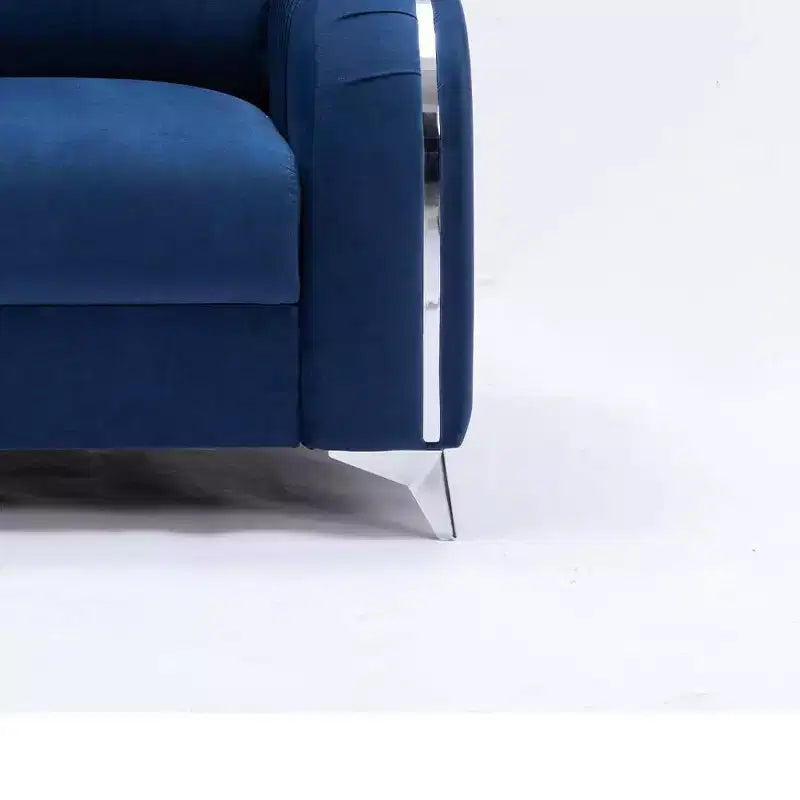 Acme Furniture Wenona Accent Chair Blue Velvet