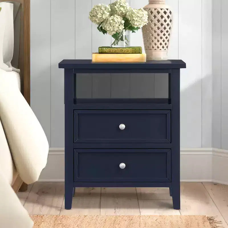 Comfort Pointe Walker Nightstand Midnight Blue