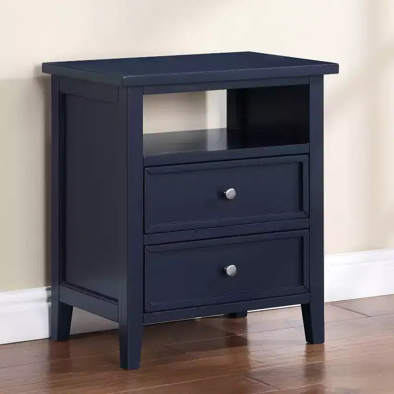 Comfort Pointe Walker Nightstand Midnight Blue