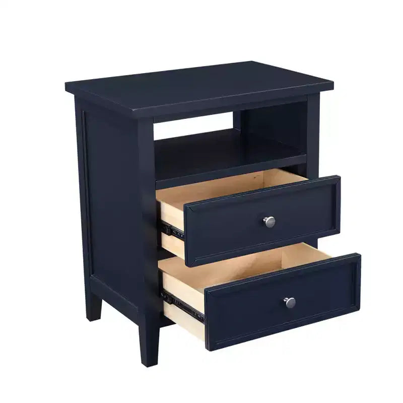 Comfort Pointe Walker Nightstand Midnight Blue