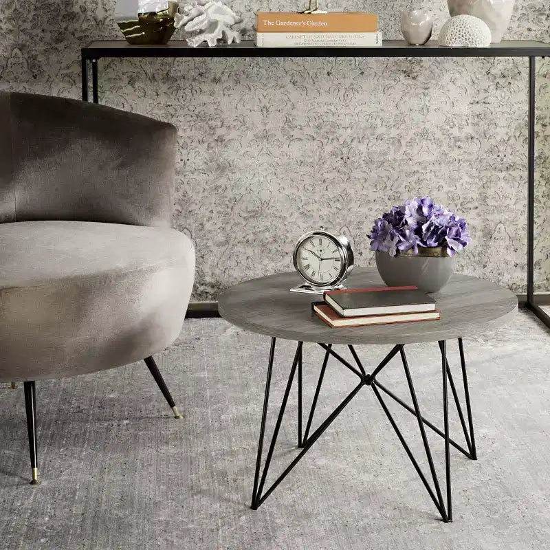 Vida End Table - FOX4262 - Safavieh Couture