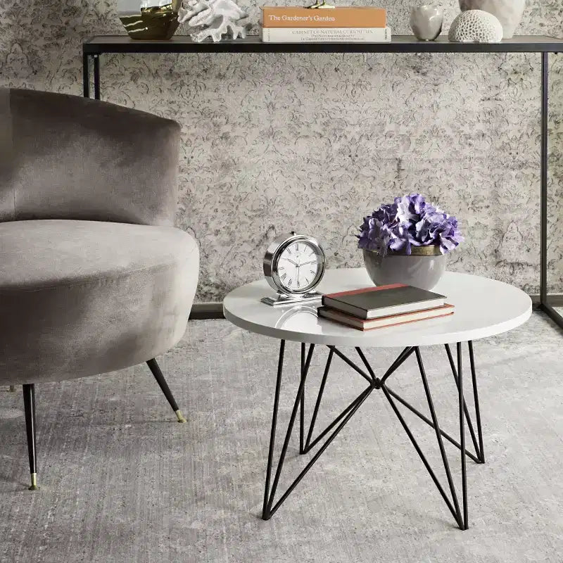 Vida End Table - FOX4262 - Safavieh Couture
