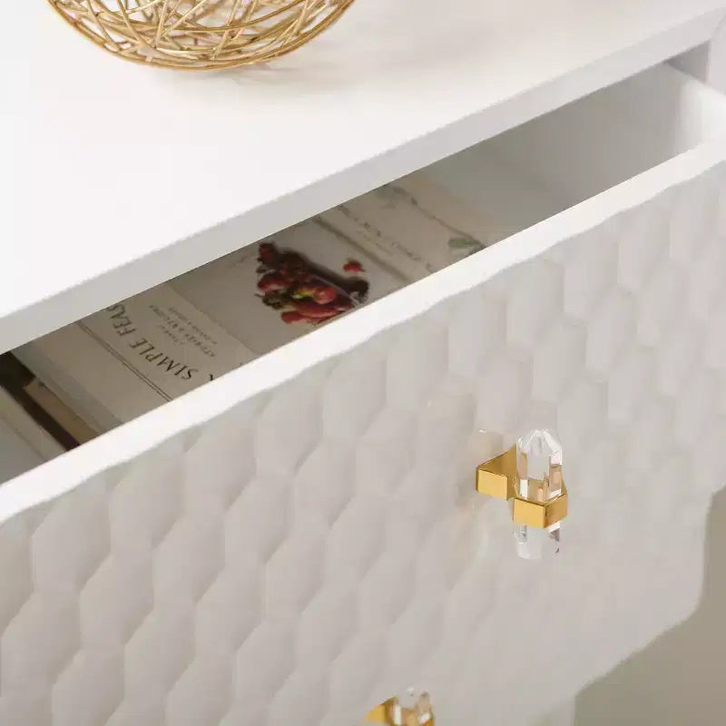 Neptune 2 Drawer Side Table - SFV3570 - Safavieh Couture