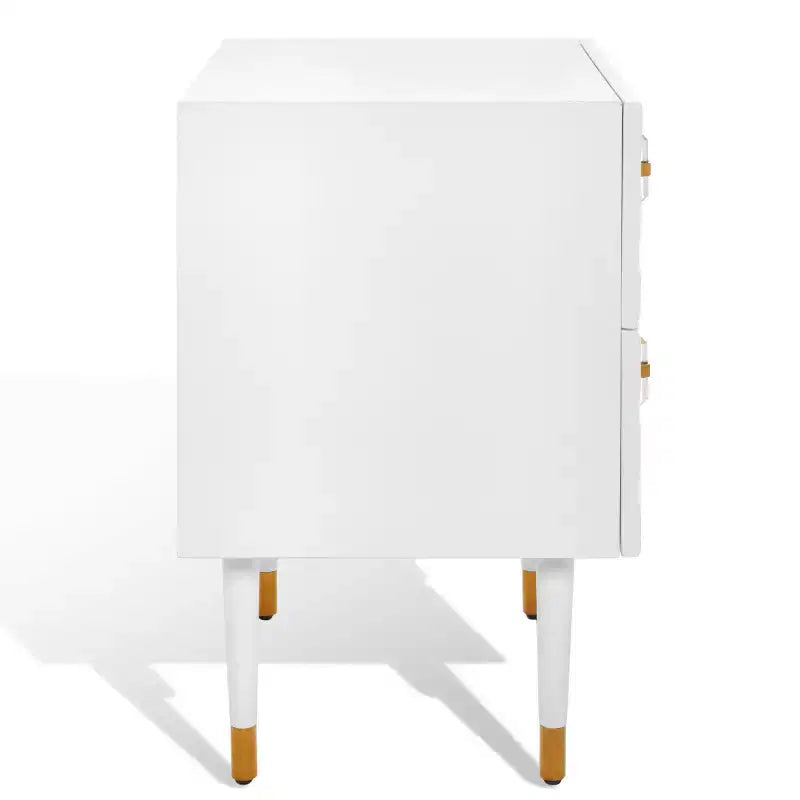 Neptune 2 Drawer Side Table - SFV3570 - Safavieh Couture