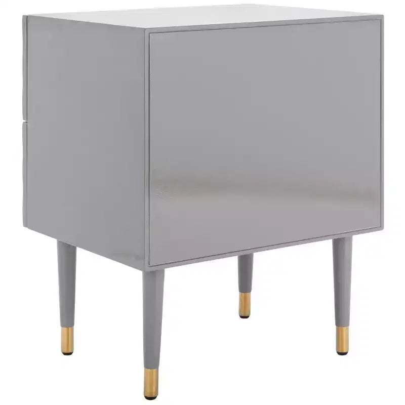 Neptune 2 Drawer Side Table - SFV3570 - Safavieh Couture