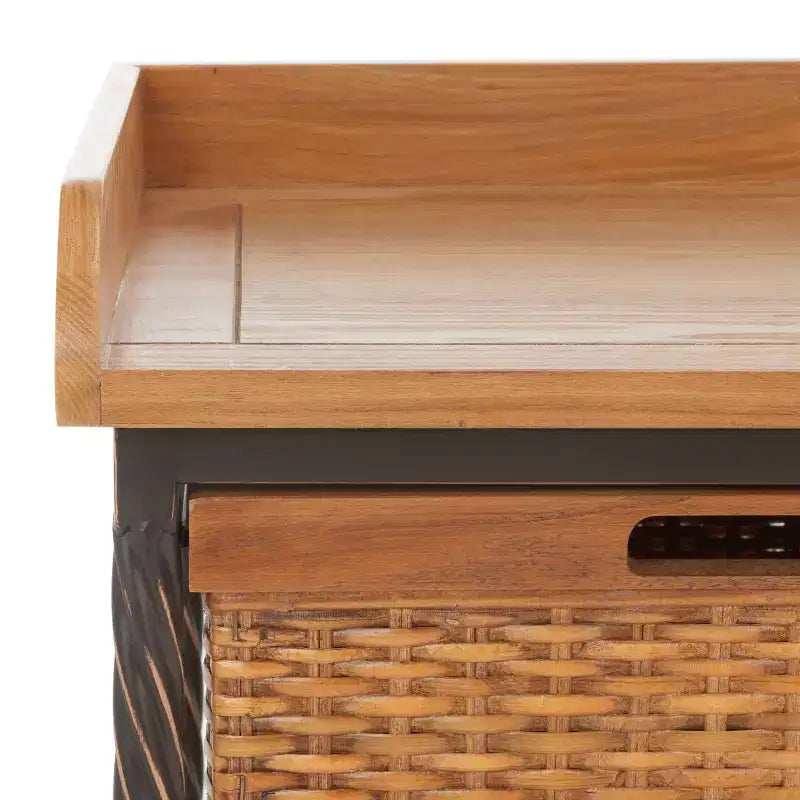 Noah Wooden Storage Bench - AMH6528 - Safavieh Couture