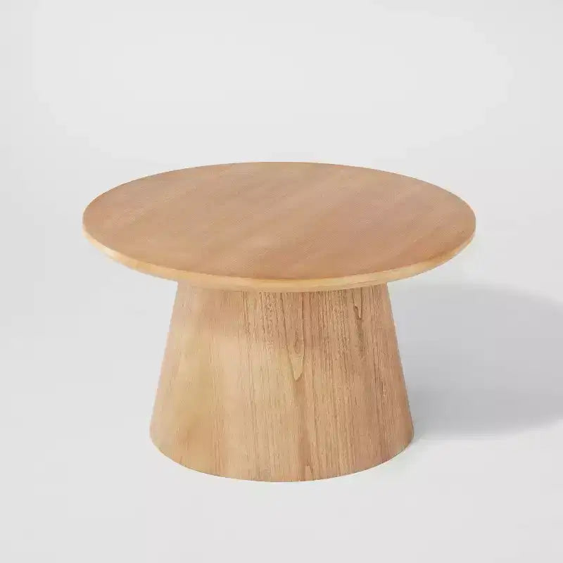 Wooden Round Pedestal Coffee Table - Hearth & Hand with Magnolia