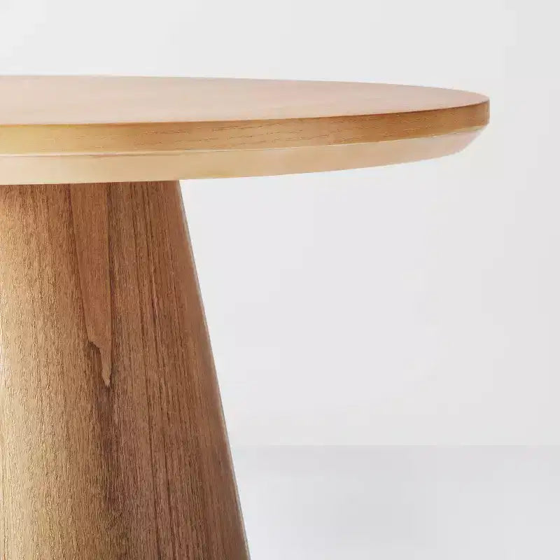 Wooden Round Pedestal Coffee Table - Hearth & Hand with Magnolia
