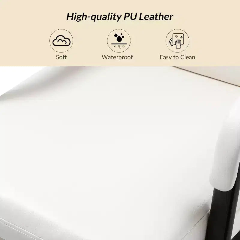 Gregor 360-degree swivel Task Leather Chair with Tilt Lock and Center Tilt for office | Hulala Home