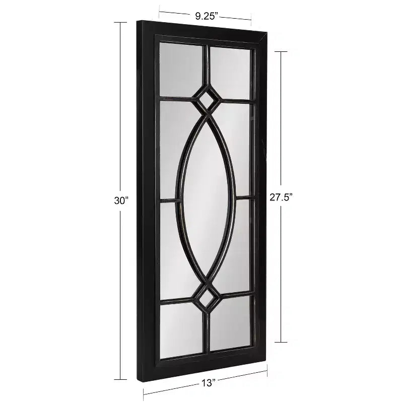 Bakersfiel Windowpane Wall Mirror - Kate & Laurel All Things Decor
