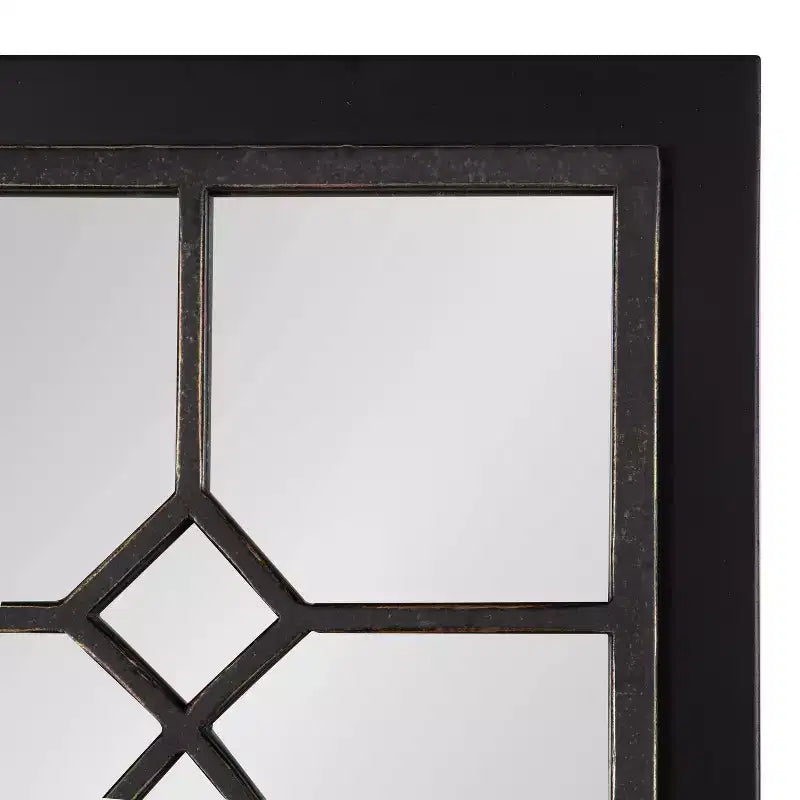 Bakersfiel Windowpane Wall Mirror - Kate & Laurel All Things Decor