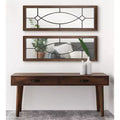 Bakersfiel Windowpane Wall Mirror - Kate & Laurel All Things Decor