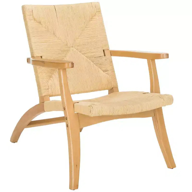 Bronn Accent Chair - ACH9502A - Natural/Natural - Safavieh