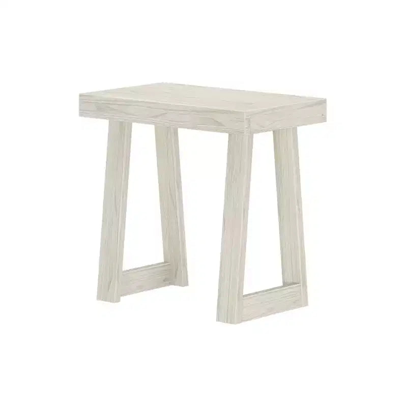 Plank+Beam Solid Wood Classic Rectangular Side Table, 25 Sofa Table for Living Room, End Table