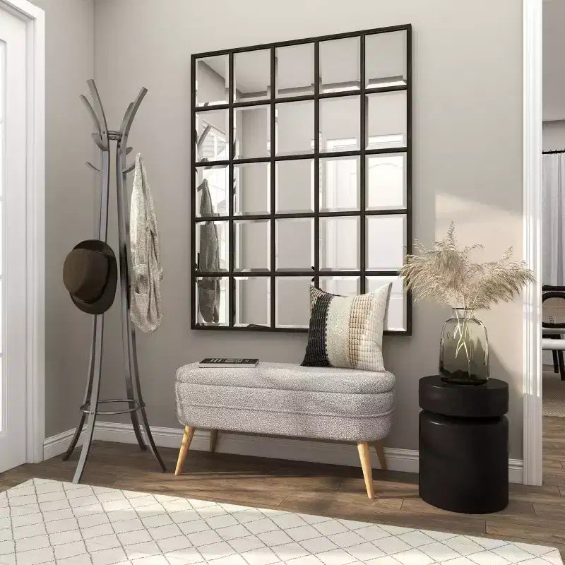 Olivia & May Metal Drum Accent Table