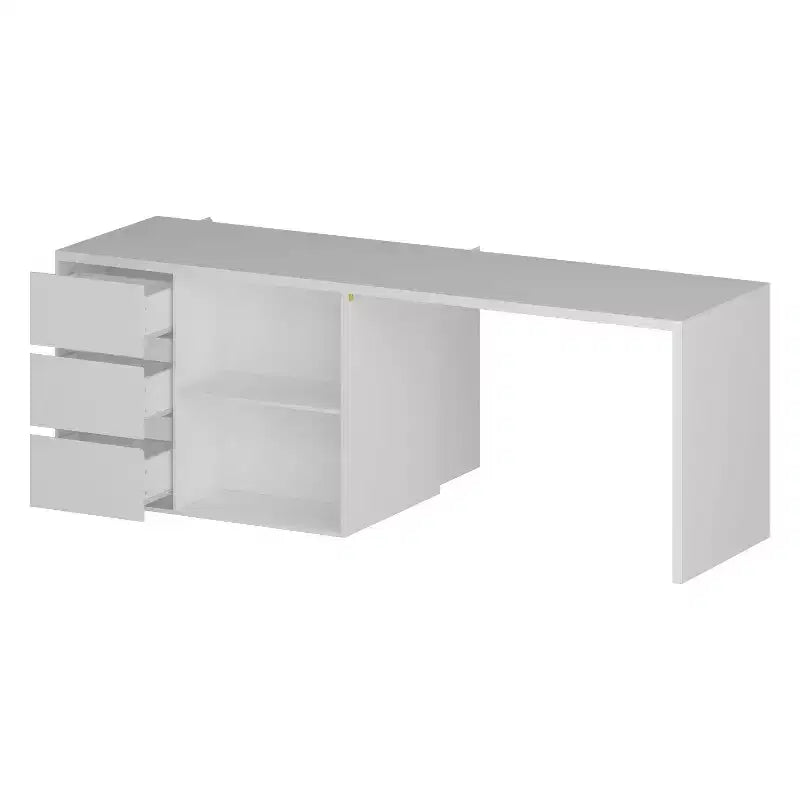 Famapy White Kitchen Island With Storage Wood Kitchen Prep Table Stationery Storage Cabinet