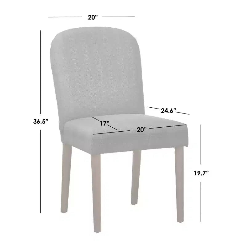 angelo:HOME Set of 2 Annabelle Dining Chairs