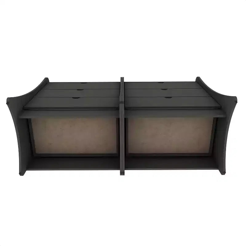 Manhattan Comfort Set of 2 Coney 3 Drawer Dressers
