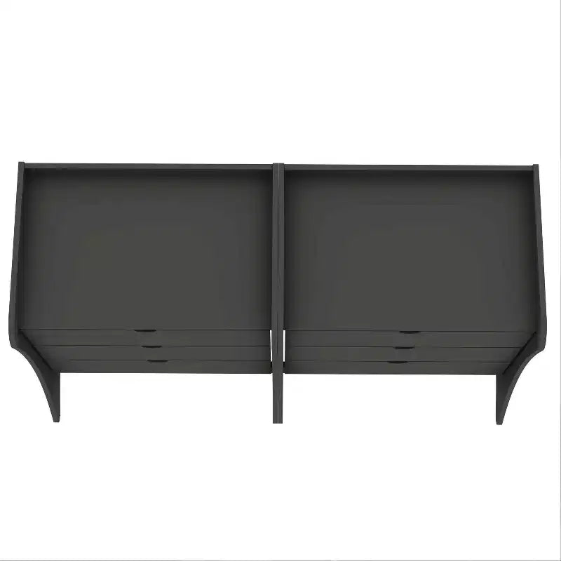 Manhattan Comfort Set of 2 Coney 3 Drawer Dressers
