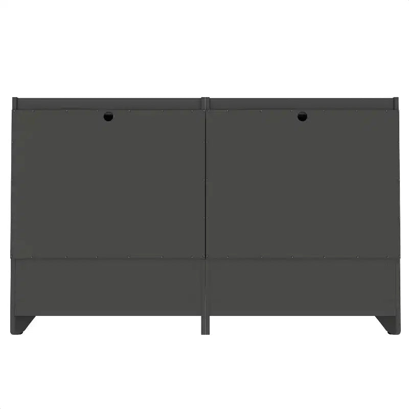 Manhattan Comfort Set of 2 Coney 3 Drawer Dressers