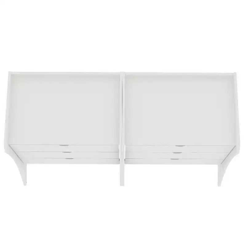 Manhattan Comfort Set of 2 Coney 3 Drawer Dressers
