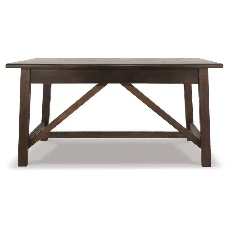 Signature Design by Ashley Baldridge 2 Drawer Home Office Desk, Rustic Brown