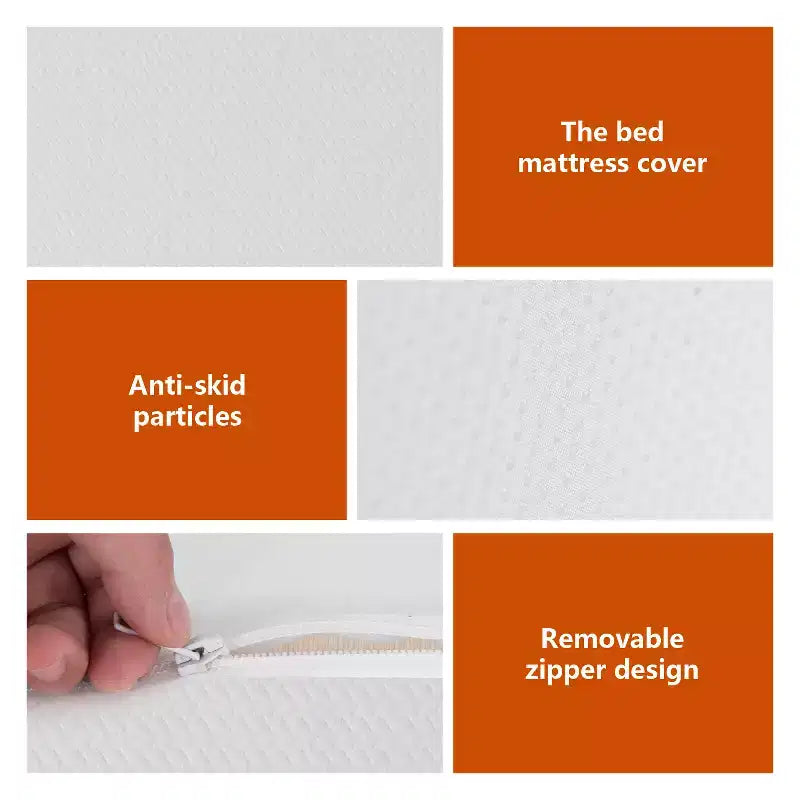 FDW Mattress 12 Inch Gel Memory Foam Mattress with Breathable & Washable Soft Fabric Zippered Cover,CertiPUR-US Certified,White