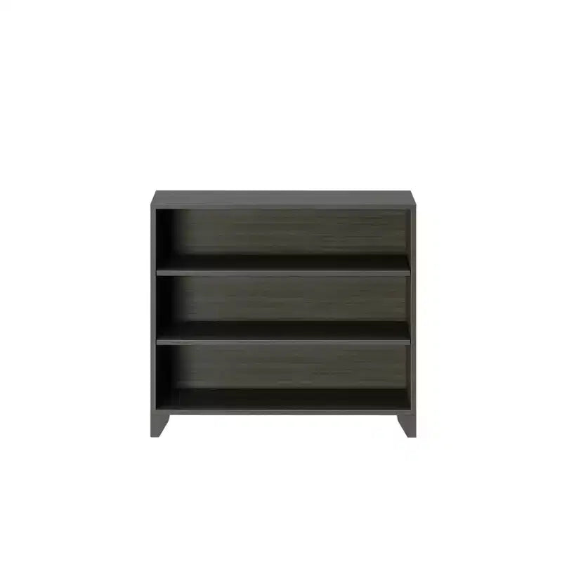 Max & Lily Classic 3-Shelf Bookcase, Solid Wood Bookcase for Kids Bedroom/Playroom